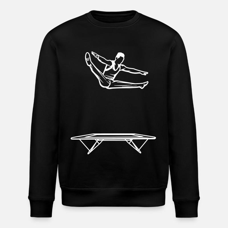 Trampoline jumper boy - Sweat bio ROLLER Stanley/Stella Unisexe - noir