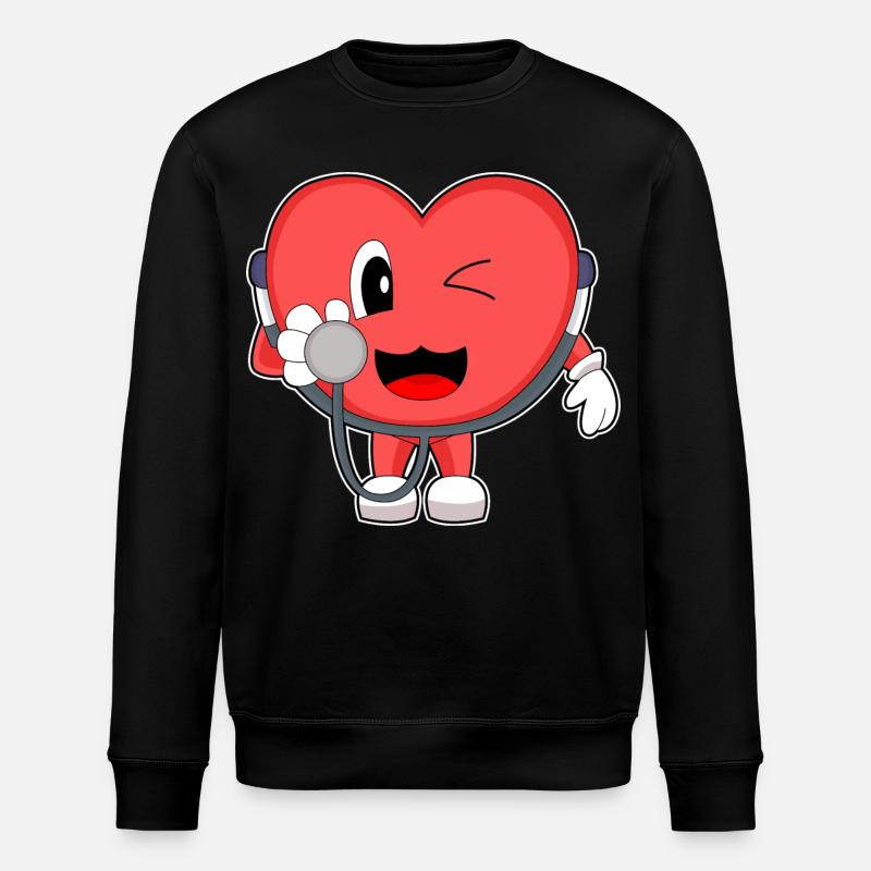 Stéthoscopes cardiologues - Sweat bio ROLLER Stanley/Stella Unisexe - noir