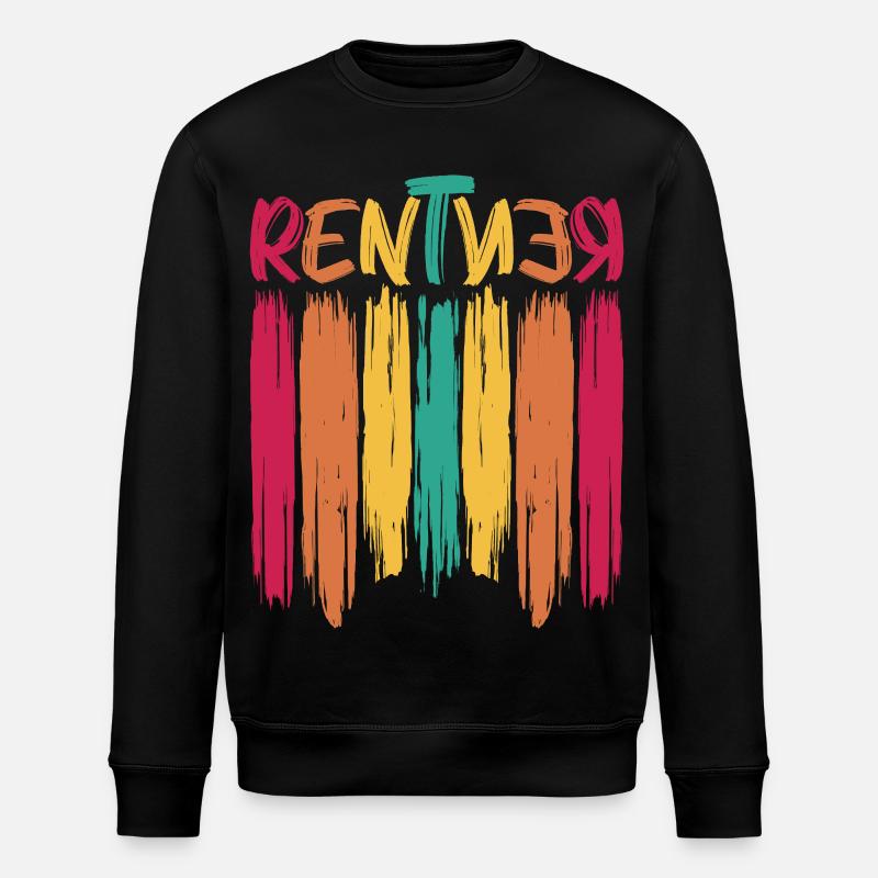 Rentner - Stanley/Stella Unisex Bio-Sweatshirt ROLLER - Schwarz