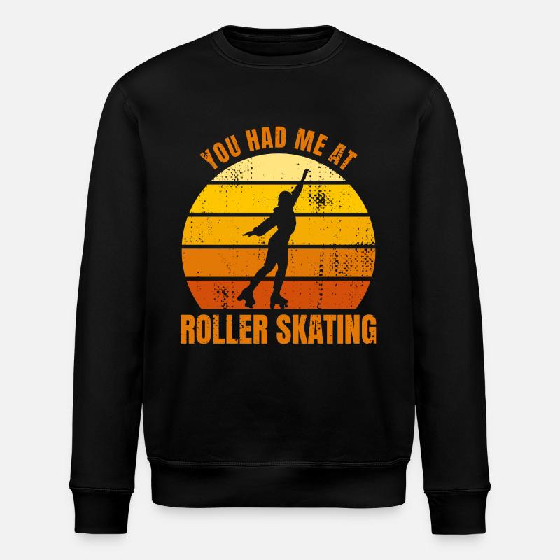 Roller skating - Stanley/Stella ROLLER Unisex Organic Sweatshirt - black