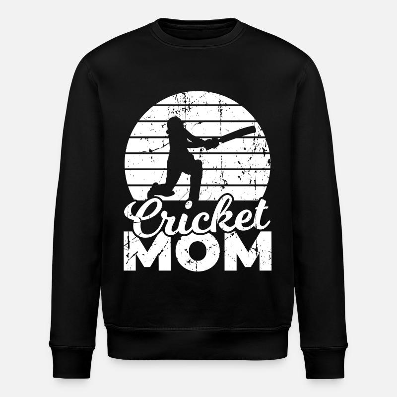 Kricket Mama - Stanley/Stella Unisex Bio-Sweatshirt ROLLER - Schwarz
