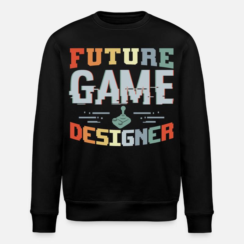Future Game Developer - Stanley/Stella ROLLER Unisex Organic Sweatshirt - black