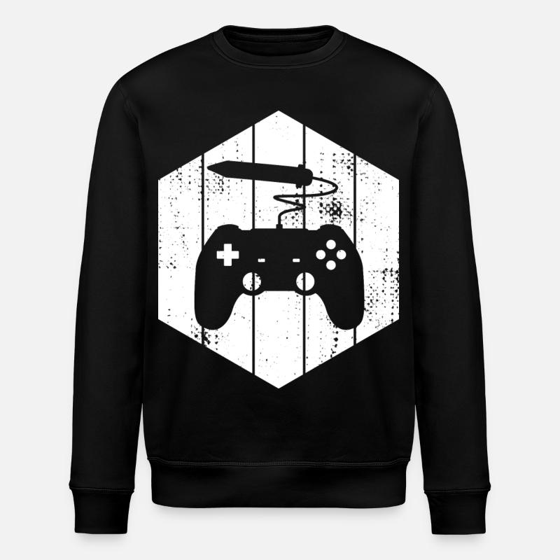 2D Artist - Stanley/Stella Unisex Bio-Sweatshirt ROLLER - Schwarz