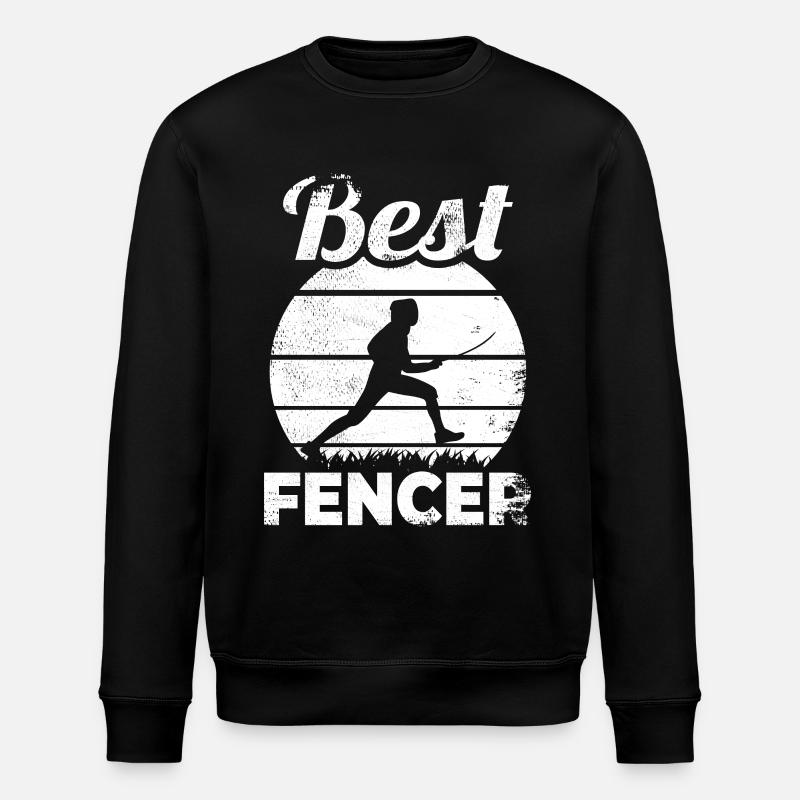 Épéiste - Sweat bio ROLLER Stanley/Stella Unisexe - noir