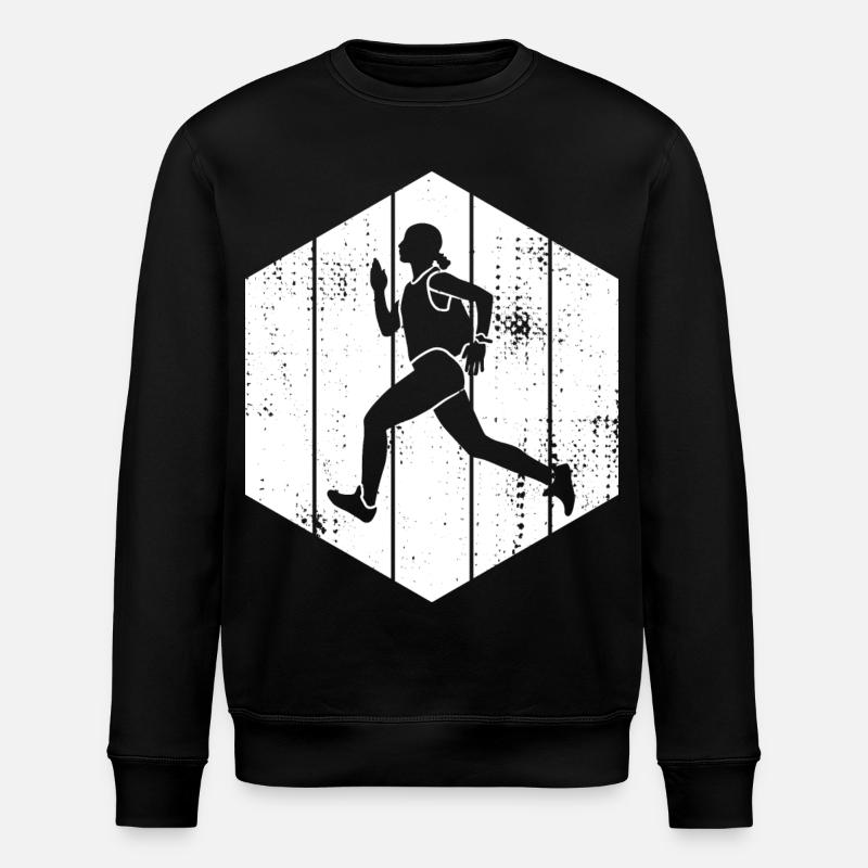 Coureuse - Sweat bio ROLLER Stanley/Stella Unisexe - noir