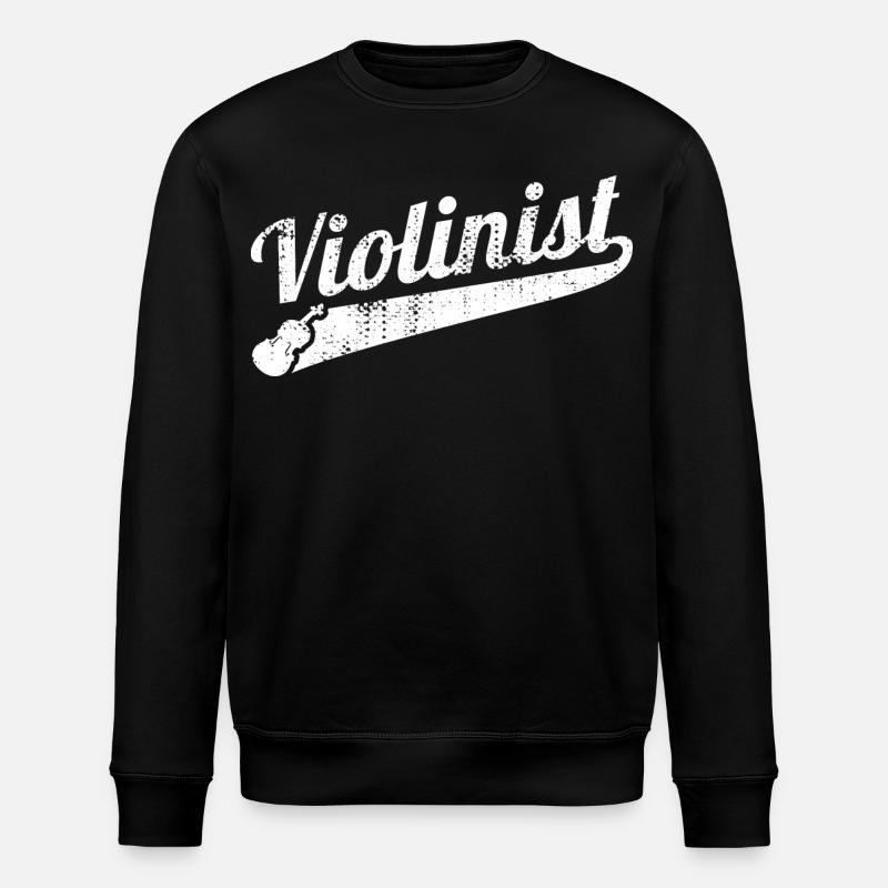 Drôle de violoniste - Sweat bio ROLLER Stanley/Stella Unisexe - noir