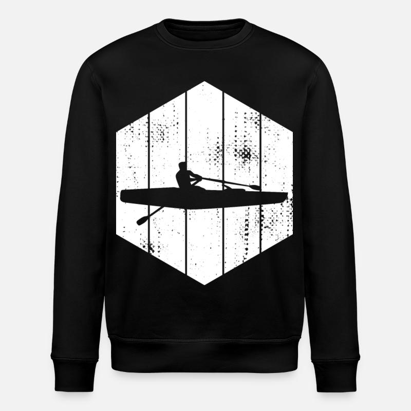 Skulls Rowing - Stanley/Stella ROLLER Unisex Organic Sweatshirt - black