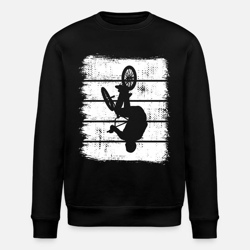 BMX Skizze - Stanley/Stella Unisex Bio-Sweatshirt ROLLER - Schwarz