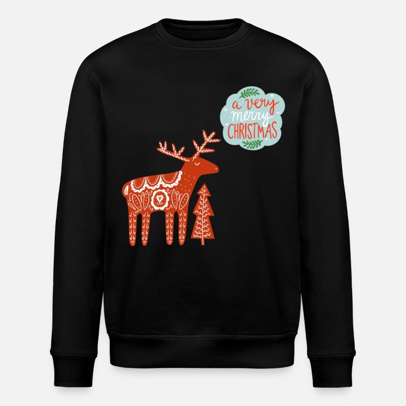 un joyeux Noël - Sweat bio ROLLER Stanley/Stella Unisexe - noir