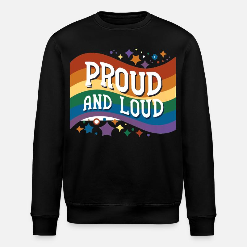 Fier et bruyant - Sweat bio ROLLER Stanley/Stella Unisexe - noir