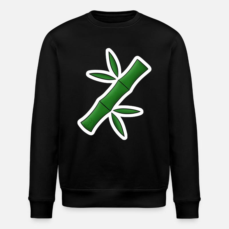 Bambou ! - Sweat bio ROLLER Stanley/Stella Unisexe - noir