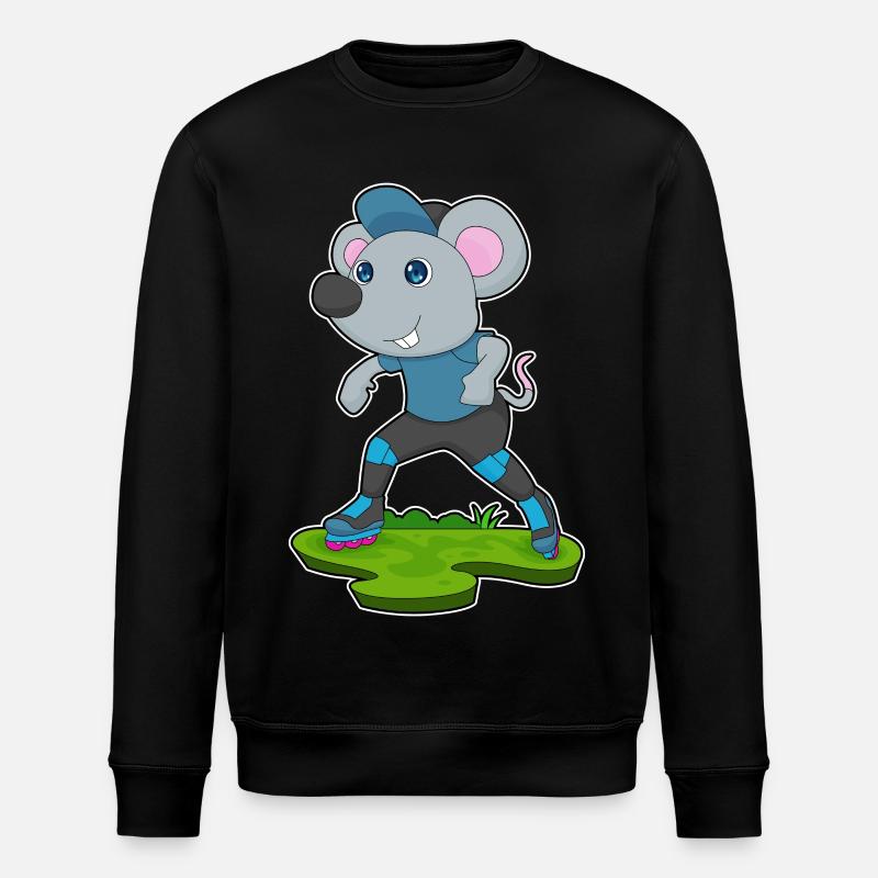 Maus Inline skating Inline skates - Stanley/Stella Unisex Bio-Sweatshirt ROLLER - Schwarz