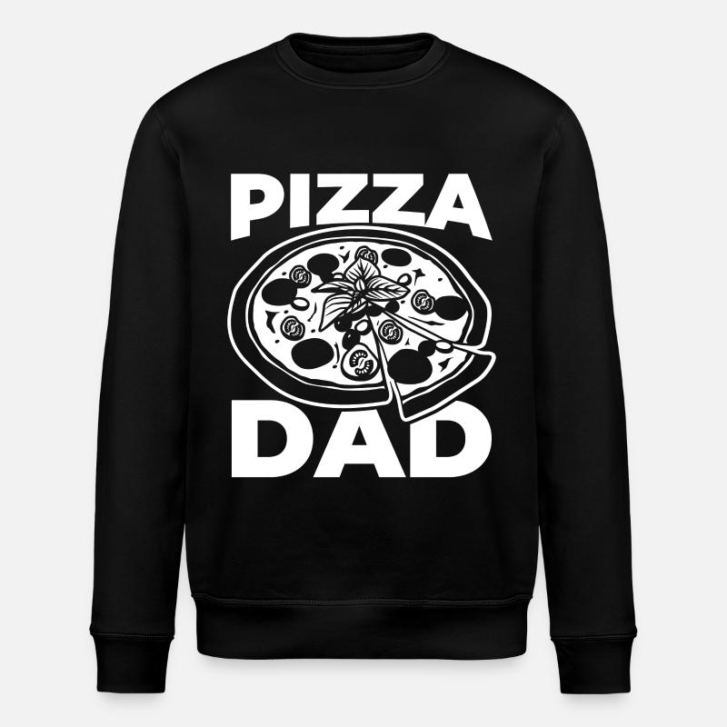 Pizza Papa - Stanley/Stella Unisex Bio-Sweatshirt ROLLER - Schwarz