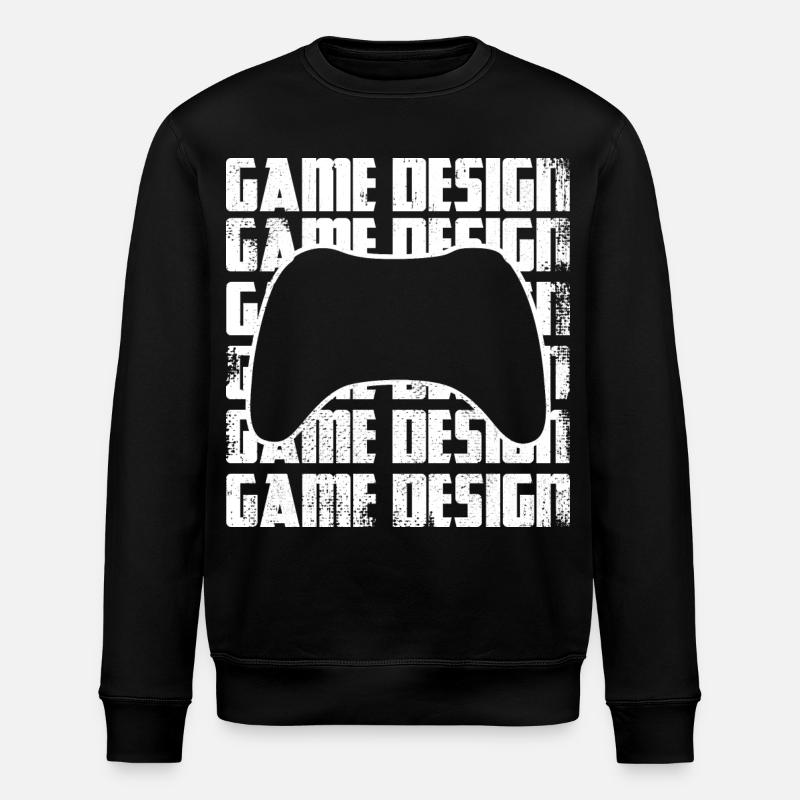 Game Designer - Stanley/Stella Unisex Bio-Sweatshirt ROLLER - Schwarz