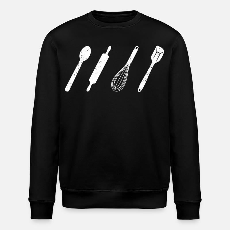 Baking utensils - Stanley/Stella ROLLER Unisex Organic Sweatshirt - black