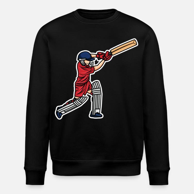 Enfant de cricket - Sweat bio ROLLER Stanley/Stella Unisexe - noir