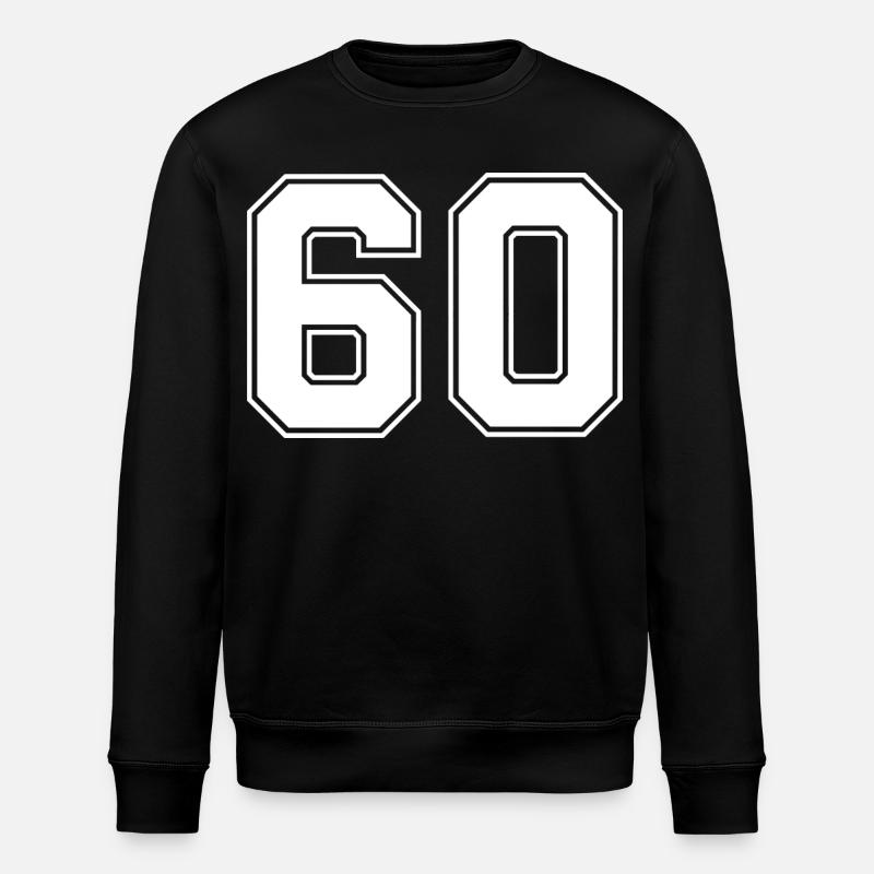 Nummer 60 - Stanley/Stella Unisex Bio-Sweatshirt ROLLER - Schwarz