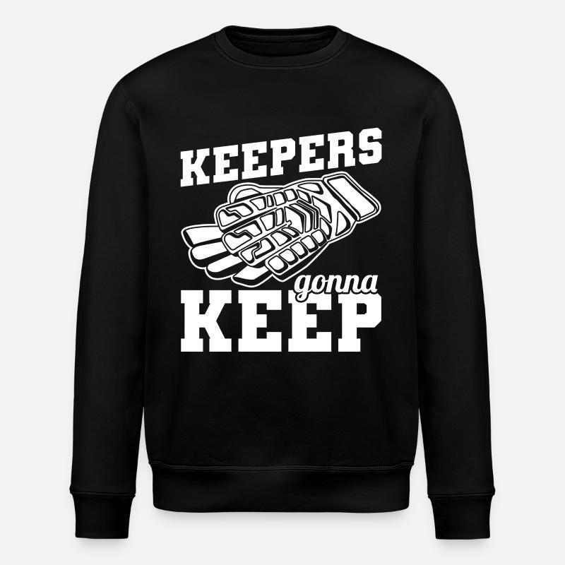 Torhüter Fußball - Stanley/Stella Unisex Bio-Sweatshirt ROLLER - Schwarz