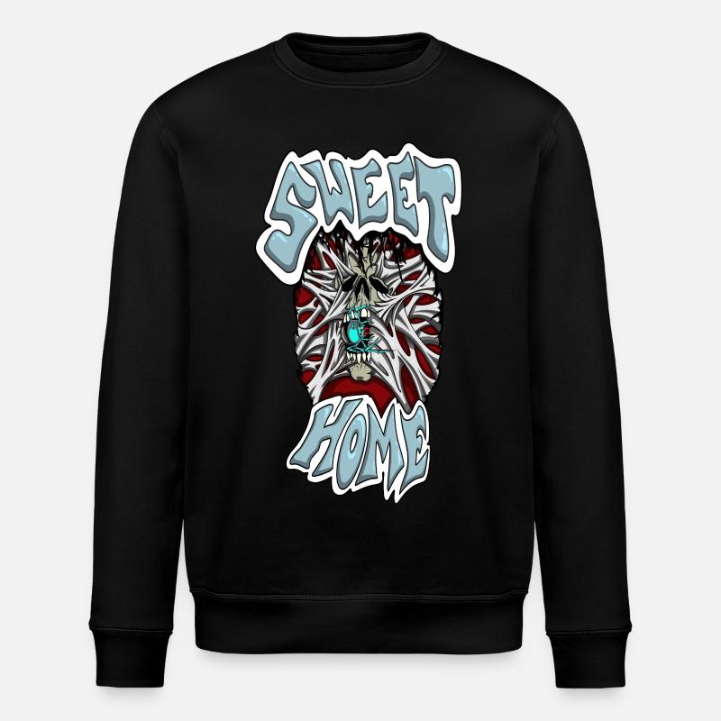 Douce maison - Sweat bio ROLLER Stanley/Stella Unisexe - noir