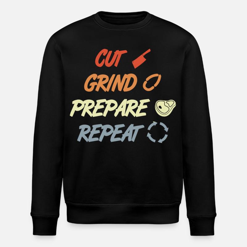 Citation de Metzger - Sweat bio ROLLER Stanley/Stella Unisexe - noir