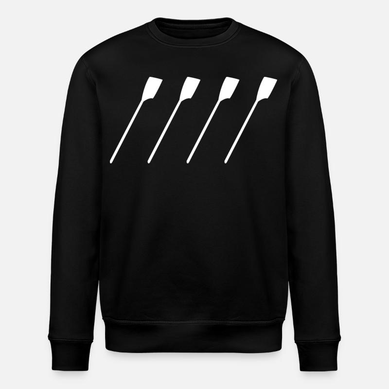 Rudder straps - Stanley/Stella ROLLER Unisex Organic Sweatshirt - black