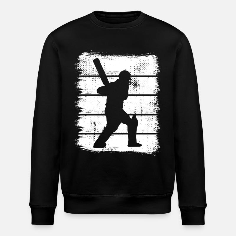 Batteur de cricket - Sweat bio ROLLER Stanley/Stella Unisexe - noir