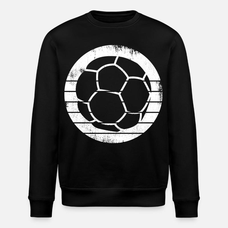 Dessin de balle de handball - Sweat bio ROLLER Stanley/Stella Unisexe - noir
