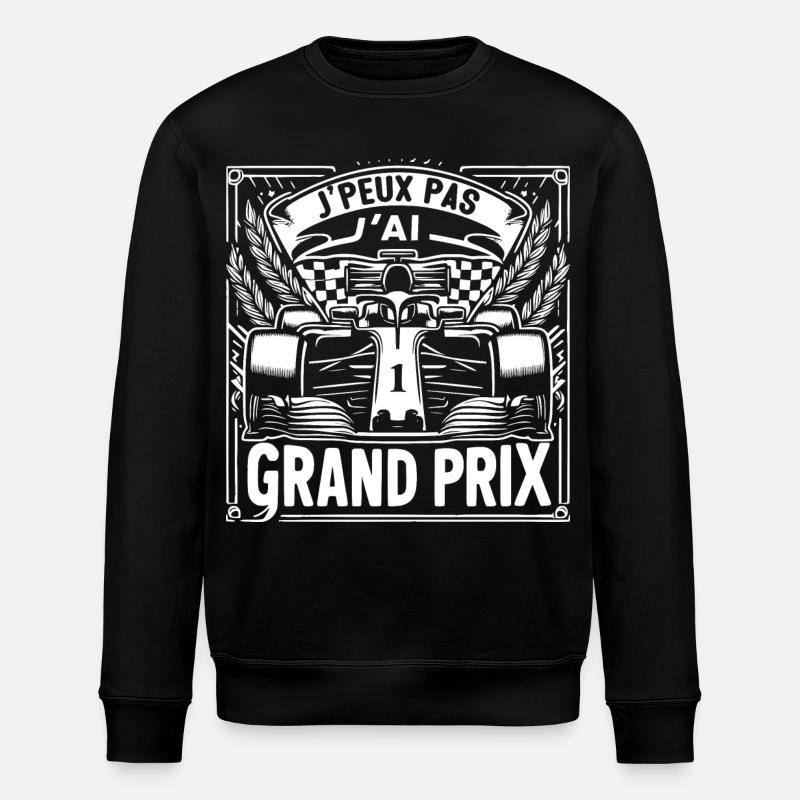 J'Peux Pas J'ai Grand Prix - Sweat bio ROLLER Stanley/Stella Unisexe - noir