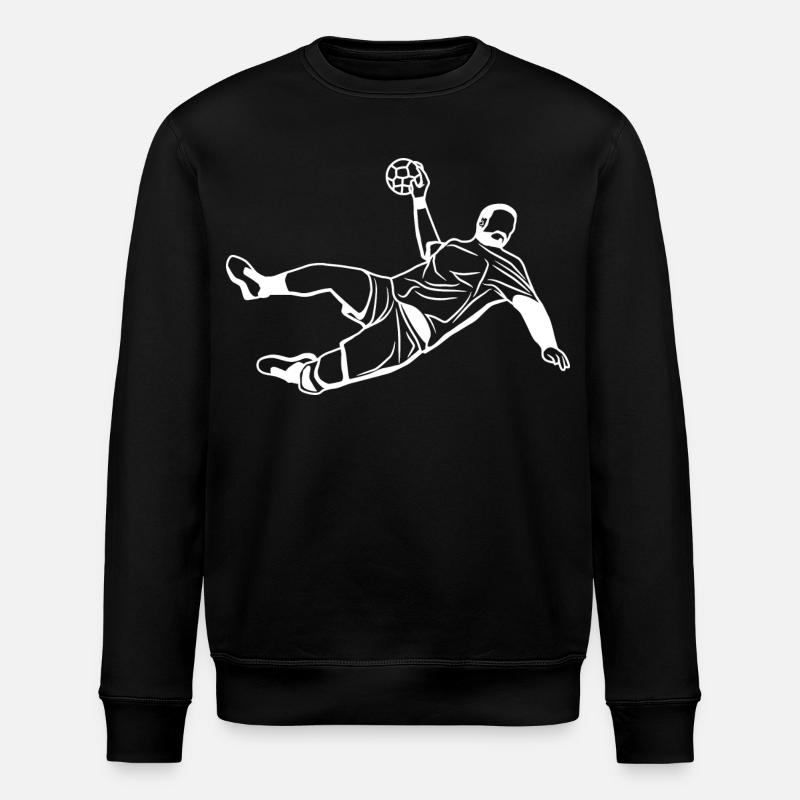 Handball garçon - Sweat bio ROLLER Stanley/Stella Unisexe - noir
