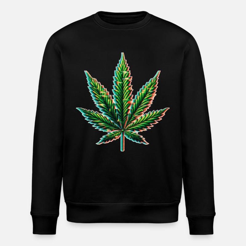 Problème de cannabis - Sweat bio ROLLER Stanley/Stella Unisexe - noir