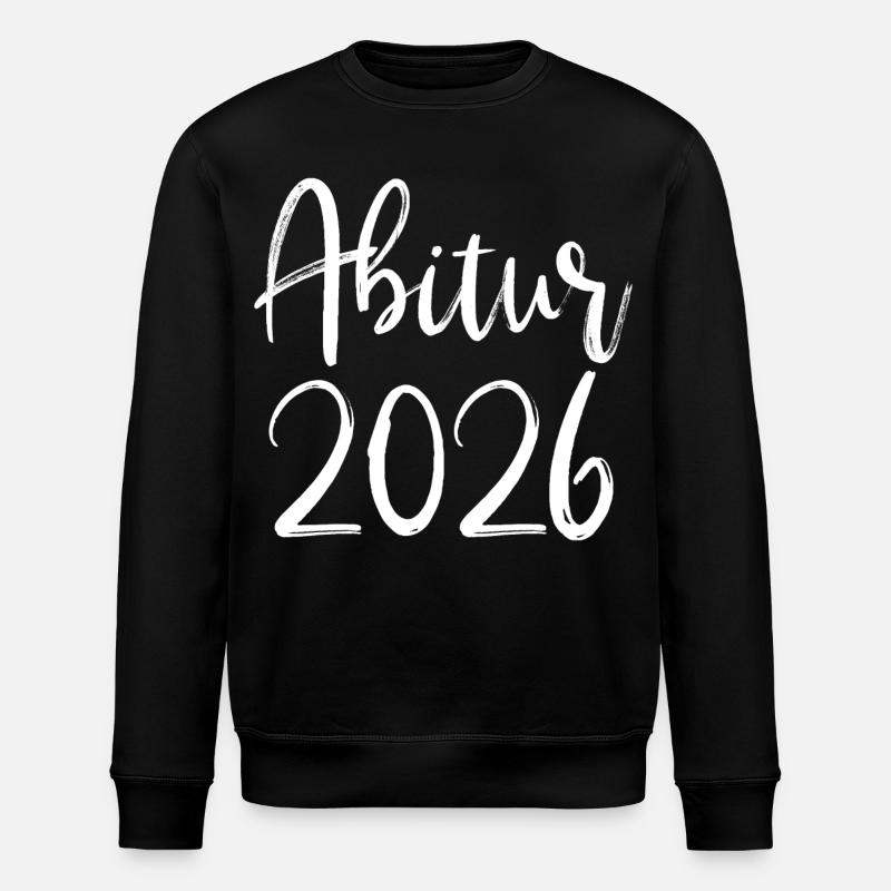 Abitur 2026 - Stanley/Stella Unisex Bio-Sweatshirt ROLLER - Schwarz
