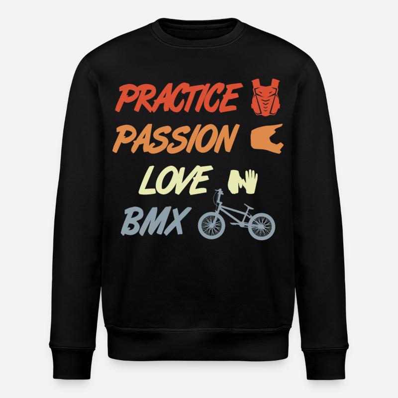 Devis BMX - Sweat bio ROLLER Stanley/Stella Unisexe - noir