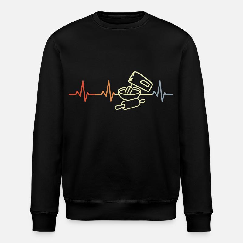 Gadget de cuisine Pulse - Sweat bio ROLLER Stanley/Stella Unisexe - noir