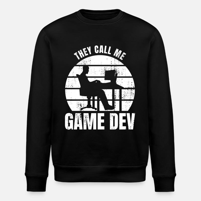 Ils m’appellent Game Dev - Sweat bio ROLLER Stanley/Stella Unisexe - noir