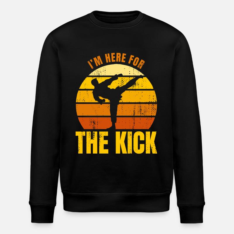 Blague de karatéka - Sweat bio ROLLER Stanley/Stella Unisexe - noir