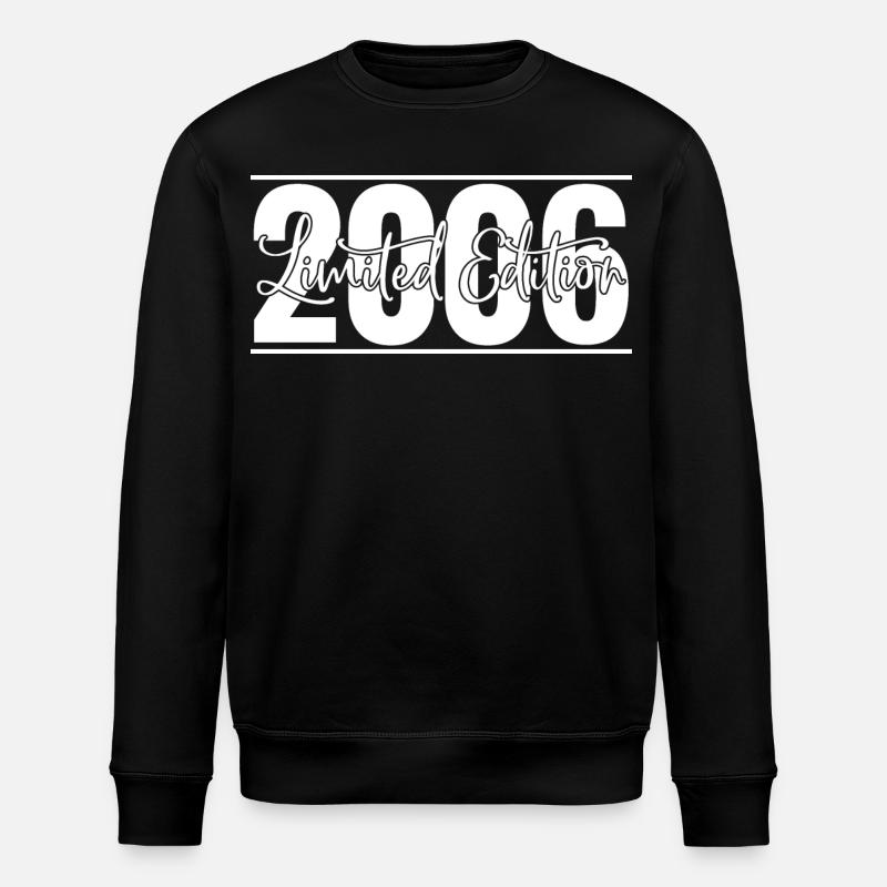 Edition limitée 2006 - Sweat bio ROLLER Stanley/Stella Unisexe - noir