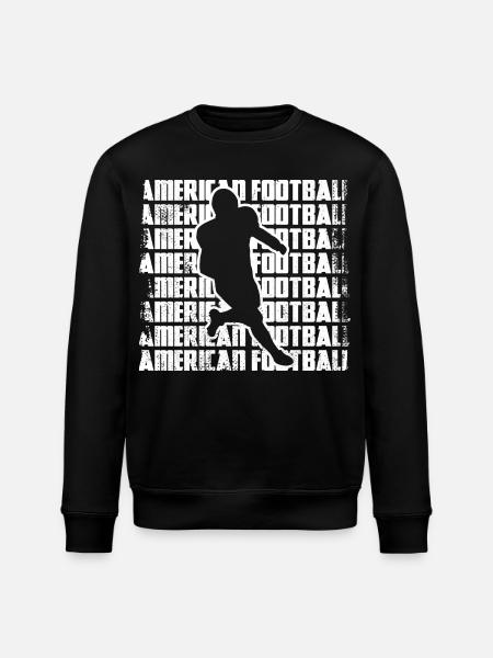 American Football Players - Stanley/Stella ROLLER Unisex Organic Sweatshirt - black