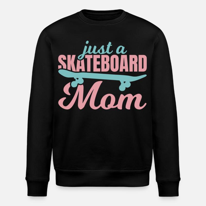 Maman de planche à roulettes - Sweat bio ROLLER Stanley/Stella Unisexe - noir