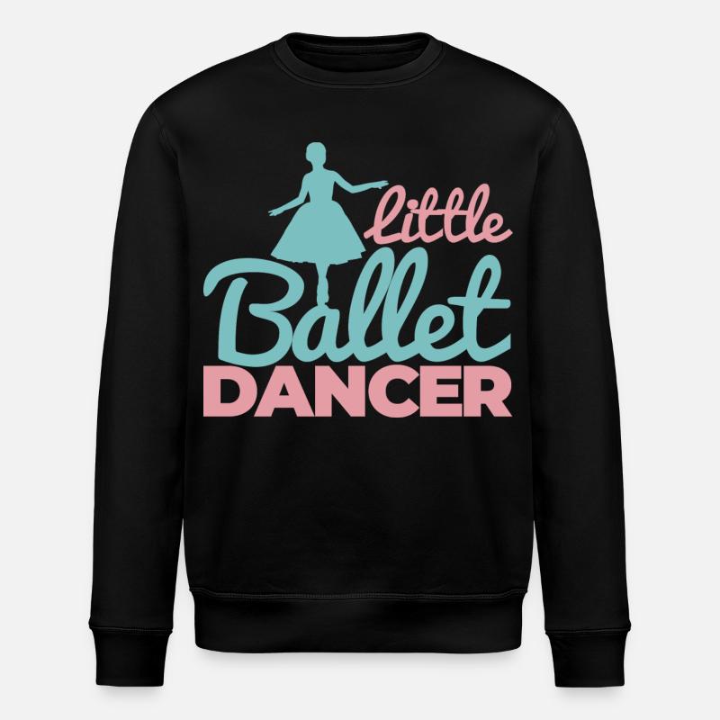 Ballerina Mädchen - Stanley/Stella Unisex Bio-Sweatshirt ROLLER - Schwarz