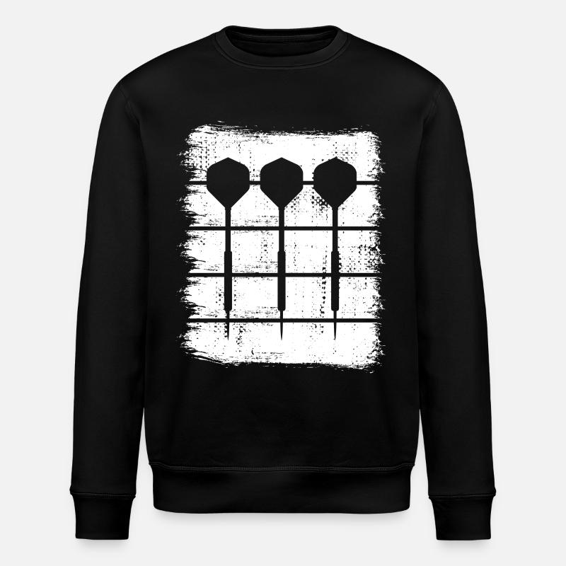 Fléchettes - Sweat bio ROLLER Stanley/Stella Unisexe - noir