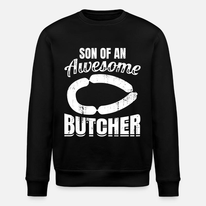 Fils de boucher - Sweat bio ROLLER Stanley/Stella Unisexe - noir