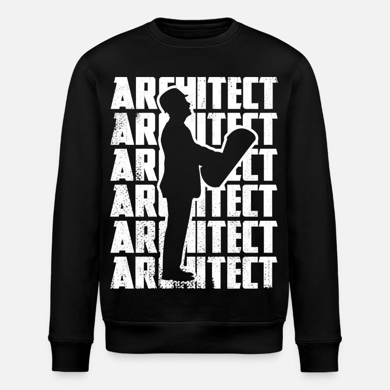 Drôle d’architecte - Sweat bio ROLLER Stanley/Stella Unisexe - noir
