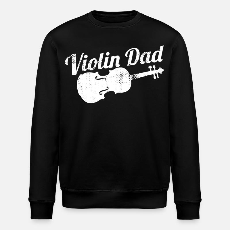 Geiger Vater - Stanley/Stella Unisex Bio-Sweatshirt ROLLER - Schwarz