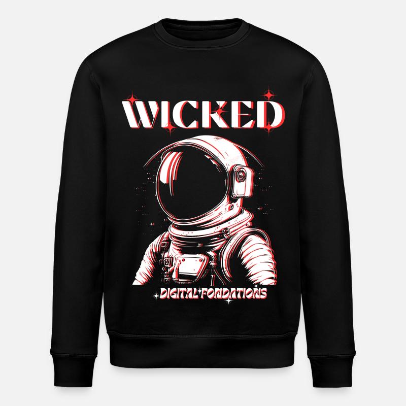 wicked - Sweat bio ROLLER Stanley/Stella Unisexe - noir