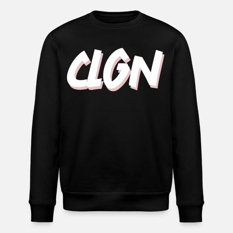 Cologne - CLGN - Sweat bio ROLLER Stanley/Stella Unisexe - noir