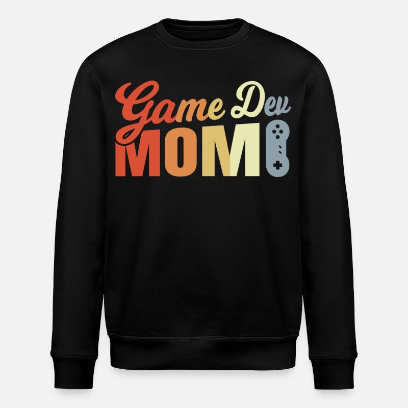 Spielentwickler Mutter - Stanley/Stella Unisex Bio-Sweatshirt ROLLER - Schwarz