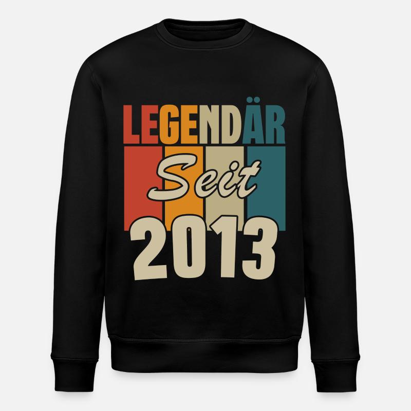 Legendär seit 2013 - Stanley/Stella Unisex Bio-Sweatshirt ROLLER - Schwarz