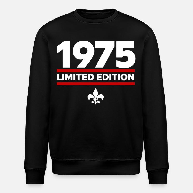 Édition limitée de 1975 - Sweat bio ROLLER Stanley/Stella Unisexe - noir