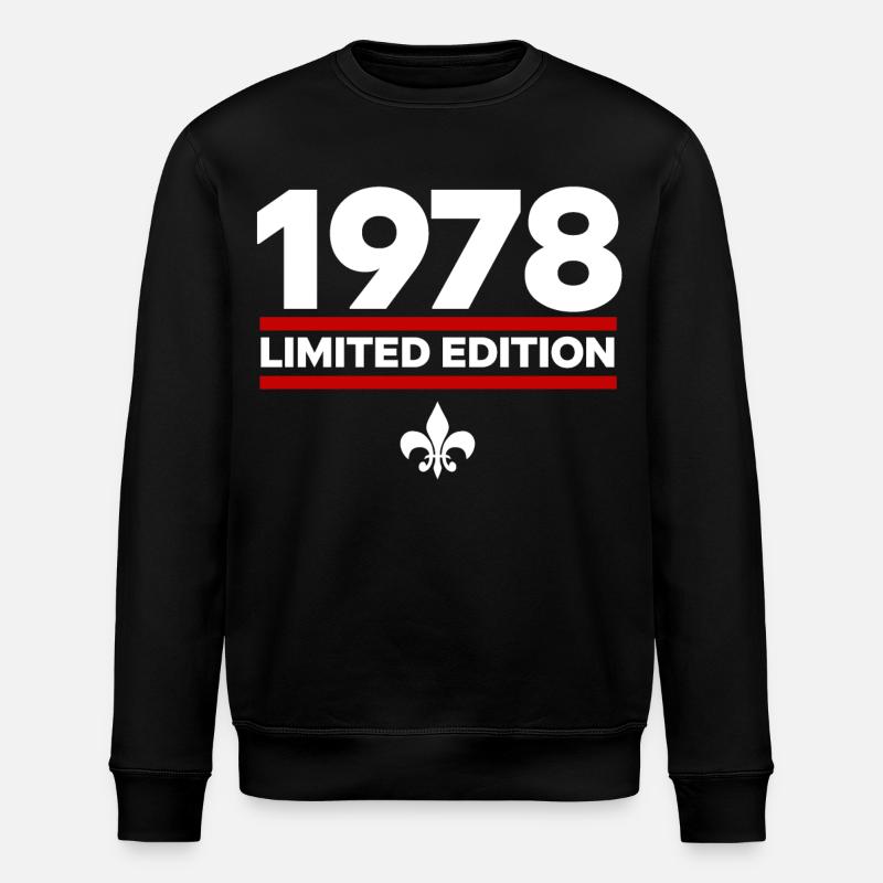 1978 Limited Edition - Stanley/Stella Unisex Bio-Sweatshirt ROLLER - Schwarz