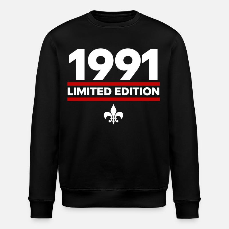 1991 Limited Edition - Stanley/Stella Unisex Bio-Sweatshirt ROLLER - Schwarz